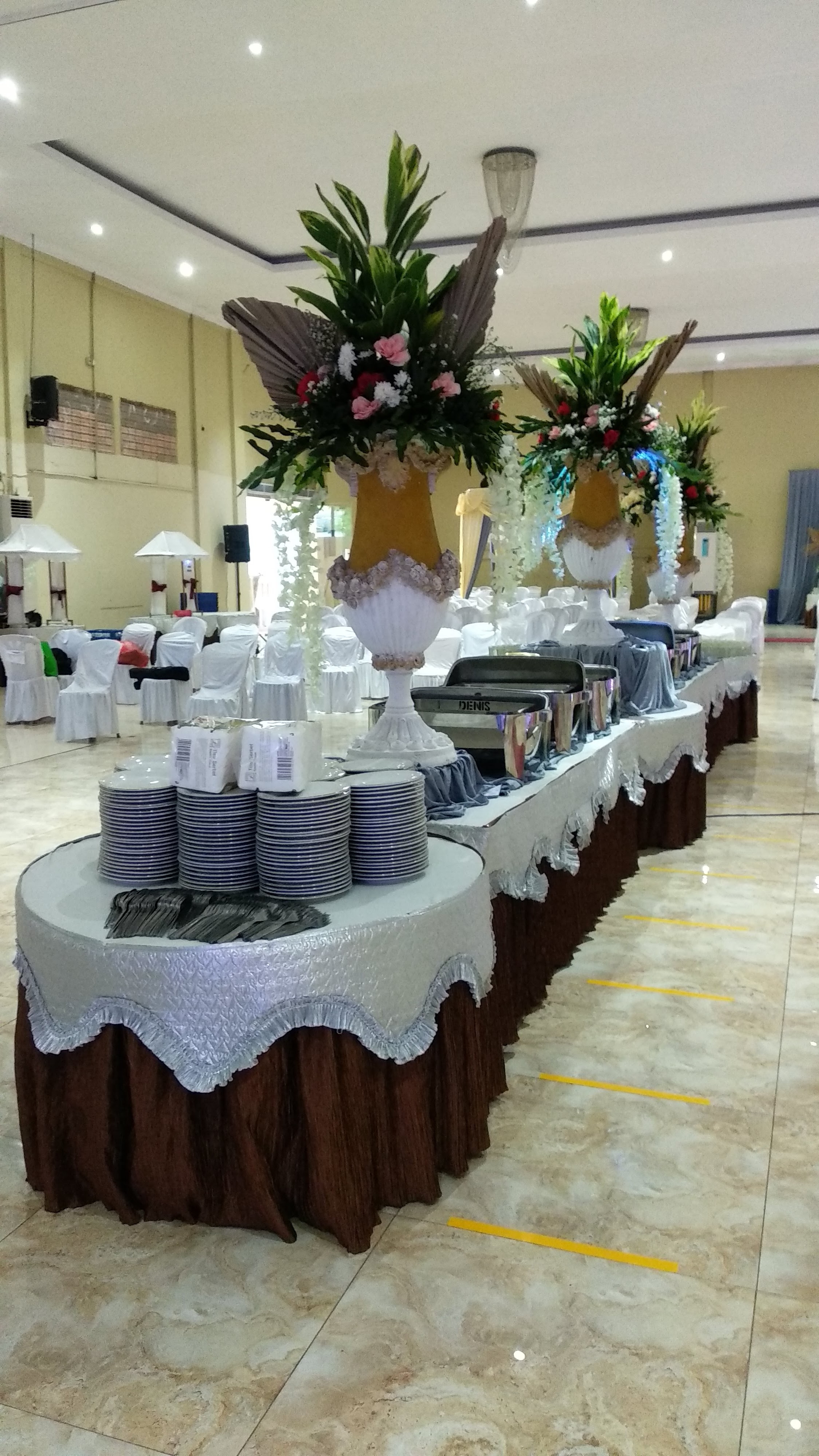 Buffet Setup - Meja hidangan untuk acara besar